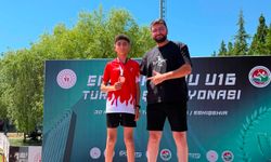 Nevşehirli Genç Atlet Hüseyin Efe Ertaş Türkiye Şampiyonu Oldu