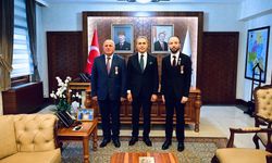 Afrin Gazisi Zeki Didinmez ve Gazi İhsan Biçkin'den Nevşehir Valisi Kök'e Ziyaret