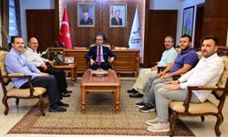 Nevşehir Valisi Hüseyin Kök'e Hayırlı Olsun Ziyaretleri Sürüyor