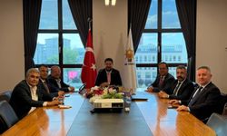 Nevşehir'in Belde Belediye Başkanları AK Parti Genel Merkezi'nde Buluştu