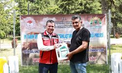 Nevşehir'de Organik Tarım Yapan Üreticilere Sıvı Gübre Desteği
