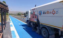 Avanos–Çavuşin Bisiklet Yolunda Temizlik Çalışması