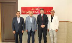 NTB Yönetiminden Adalet Komisyonu Başkanı Tabak'a Nezaket Ziyareti