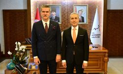 Nevşehir Cumhuriyet Başsavcısı Çalış'tan Vali Kök'e Ziyaret