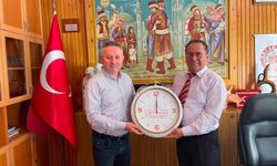 Ortahisar Belediye Başkanı Ateş'ten Mustafapaşa Belediyesi'ne Ziyaret