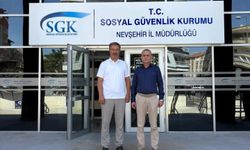 Nevşehir Eğitim-Bir-Sen'den SGK İl Müdürü Baltacı'ya Ziyaret