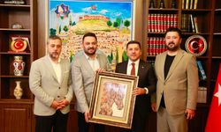 Nevşehir AK Parti'den Başkan Rasim Arı'ya Nezaket Ziyareti
