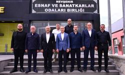 Nevşehir Valisi Hüseyin Kök'ten NEVESOB'a Ziyaret