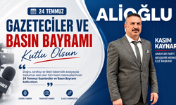 Başkan Kaynar’dan 24 Temmuz Gazeteciler ve Basın Bayramı Kutlama Mesajı
