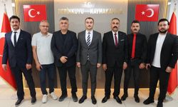 BBP Nevşehir Teşkilatından Derinkuyu Kaymakamı Yeğin'e Hayırlı Olsun Ziyareti