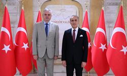 Moldova Büyükelçisi Serebrian'dan Nevşehir Valisi Hüseyin Kök'e Ziyaret
