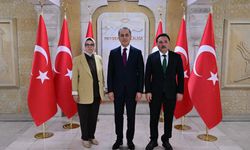 Kayseri Valisi Çiçek ve Milletvekili Böhürler'den Nevşehir Valisi Kök'e Ziyaret
