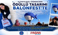 Altınyıldızlı Öğrencinin Ödüllü Tasarımı Balon Fest’te Gökyüzünü Süsledi