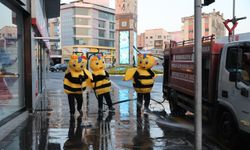 Nevşehir'de "Arı Gibi Çalışkan" Ekipler Park ve Sokaklarda