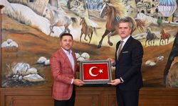 Başsavcı Âdem Çalış’tan Belediye Başkan Arı’ya İade-İ Ziyaret