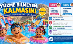 Nevşehir Belediyesi Ücretsiz Yüzme Kursu Kayıtları Başladı