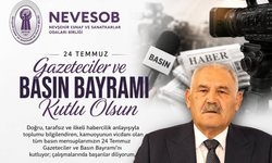 Başkan Pınarbaşı'ndan 24 Temmuz Gazeteciler ve Basın Bayramı Mesajı
