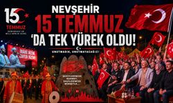 Nevşehir 15 Temmuz'da Yine Tek Ses, Tek Yürek Oldu