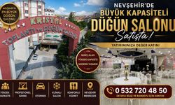 Nevşehir'de 1.200 Kişilik Düğün Salonu Satışa Sunuldu