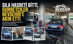 Nevşehirli Gurbetçiler Sılaya Döndü, Çarşı Pazara Hareket Geldi