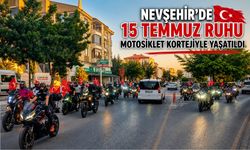 Nevşehir'de 15 Temmuz şehitleri anısına dev kortej