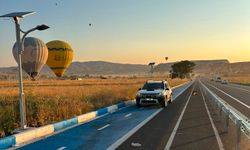 Nevşehir'de Çavuşin-Göreme Bisiklet Yoluna Giren Sürücülere Ceza