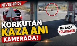 Nevşehir'de Korkutan Kaza Kamerada! Cenazeye Giderken Kaza Yaptılar