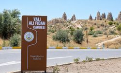 Göreme'de Yeni Caddeye Ali Fidan'ın Adı Verildi
