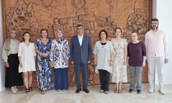 Polonyalı Araştırmacılar NEVÜ Rektörü Aktekin’i Ziyaret Etti