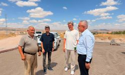 Gülşehir’in Açıksaray ve Karavezir mahallelerinde yollar yenileniyor