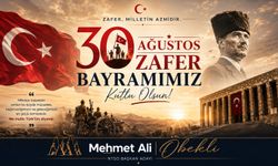 NTSO Başkan Adayı Mehmet Ali Öbekli’den 30 Ağustos Mesajı