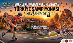 Tekerlekli Paten Türkiye Şampiyonası Nevşehir’de Başlıyor!