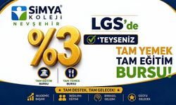 Nevşehir Simya Koleji'nden LGS Başarısına Büyük Burs Desteği