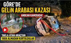 Nevşehir'de Gelin Arabası Kazasının Görüntüleri Ortaya Çıktı