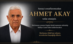 Nevşehir Sanayi Esnaflarından Ahmet Akay Vefat Etti