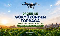 Nevşehir'de Tarımda Dijital Dönüşüme Drone Desteği