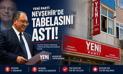 Yeni Parti Nevşehir İl Başkanlığı Binasına Tabela Asıldı