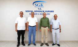 NTB Başkan Adayı Çelebi'den SGK İl Müdürü Baltacı'ya Ziyaret
