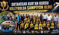 Ürgüp’te Kızlar Voleybol Turnuvasının Şampiyonu Ortahisar Kur’an Kursu Oldu