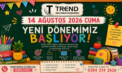 Trend Eğitim Kurumunda Yeni Dönem 14 Ağustos'ta Başlıyor