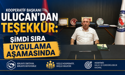 Kooperatif Başkanı Ulucan’dan Teşekkür: Nevşehir Sanayisinde Şimdi Sıra Uygulamada
