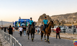 Nevşehir’de Kültür Yolu Festivali’nde jandarmadan güvenlik mesaisi