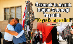 Nevşehir'de Düğünlerde 'Bayrak Dikme Geleneği' Sürdürülüyor