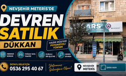 Nevşehir Meteris'de Devren Satılık Dükkan