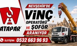 Nevşehir’de Vinç Operatörü ve Şoför Aranıyor