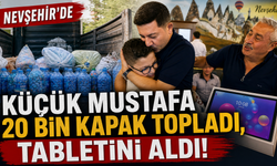 Nevşehirli Mustafa 2 Yılda 20 Bin Kapak Topladı, Hayaline Kavuştu