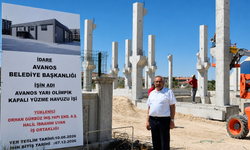 Avanos’ta Yarı Olimpik Kapalı Yüzme Havuzu Yükseliyor