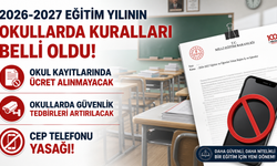 MEB’den Yeni Eğitim Yılı Genelgesi: Okullarda Yeni Dönemin Kuralları Belli Oldu
