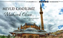 NEVÜ Rektörü Prof. Dr. Semih Aktekin’in Mevlid Kandili Mesajı