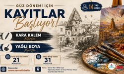 Nevşehir Belediyesi’nde Güz Dönemi Sanat Kursları Başlıyor